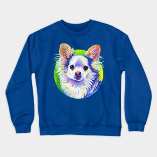 Cute Colorful Chihuahua Crewneck Sweatshirt